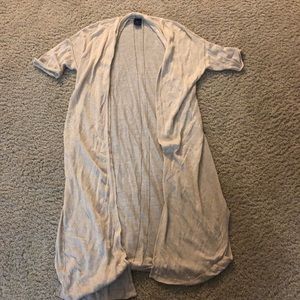 Gap short sleeve duster sweater
